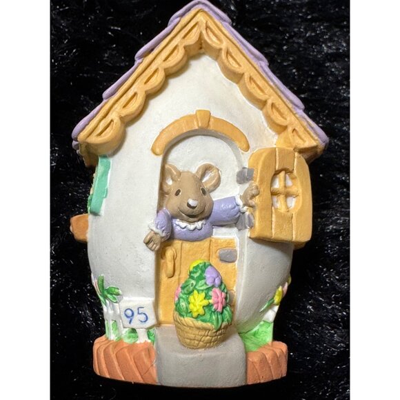 Hallmark Keepsake Ornament Apple Blossom Lane 1995 Easter Collection - Picture 1 of 7